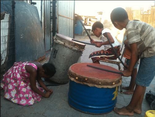 Kids playing