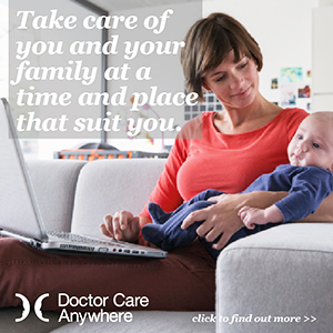 doctor care anywhere advert