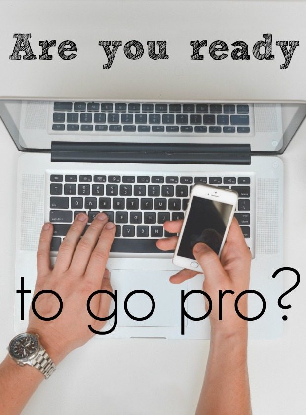 Are you ready to take to leap and start blogging professionally