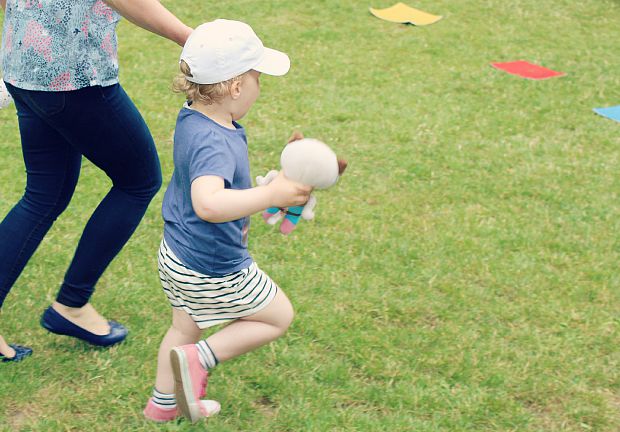 Baby Running Race