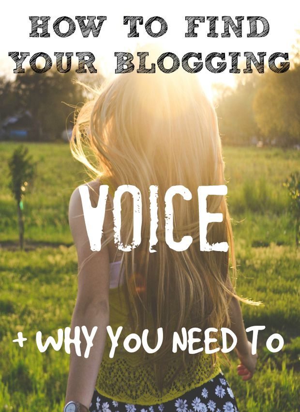 How to Find your blogging voice