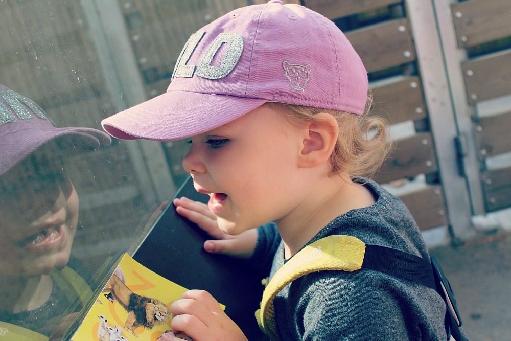 Baby at zoo