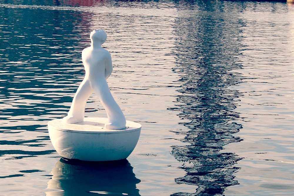 Man statue