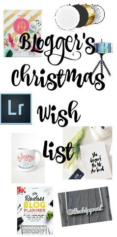 blogger's christmas gift guide
