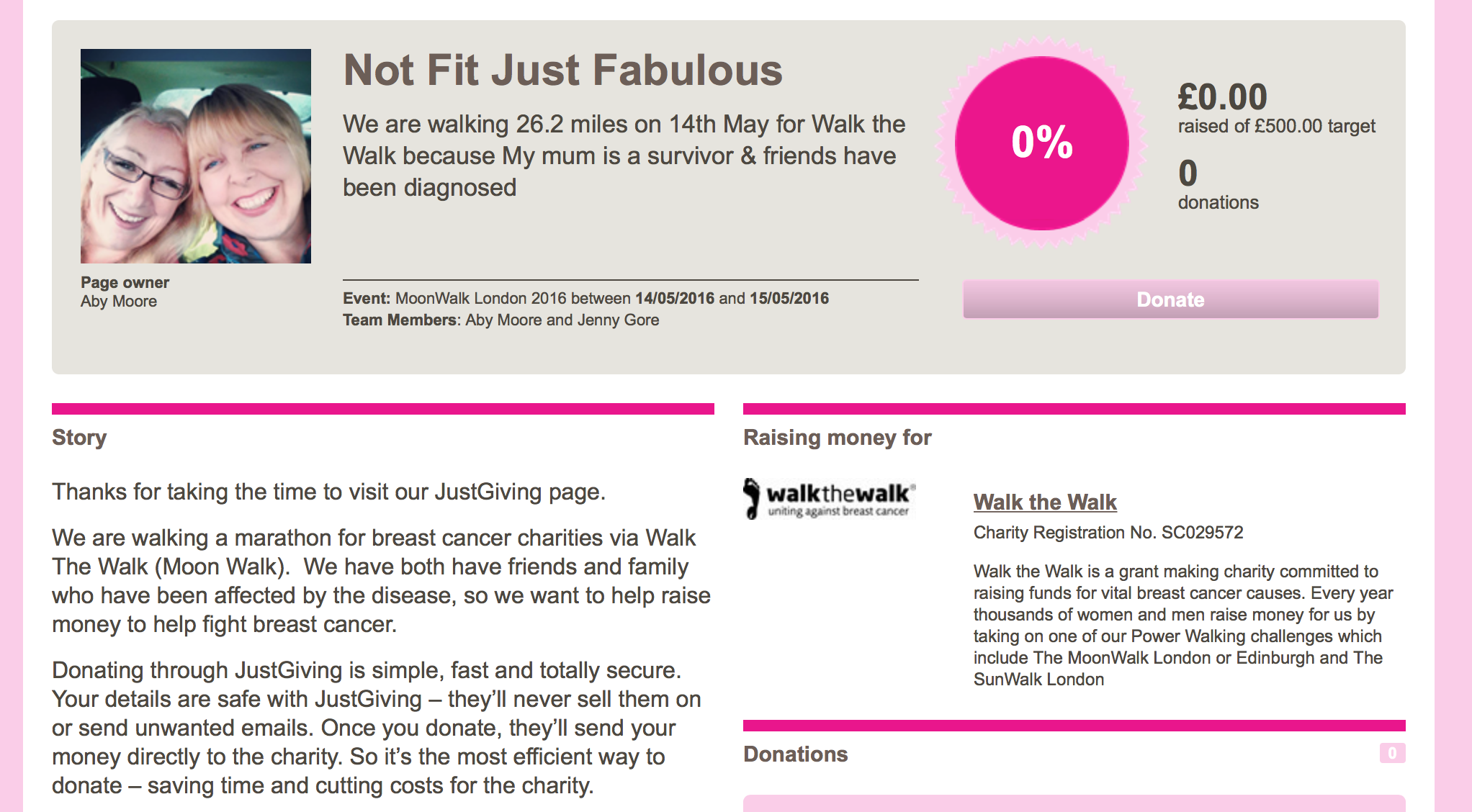 walk the walk