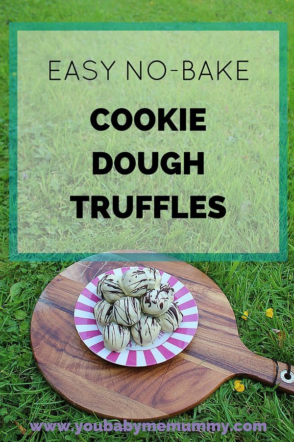 easy no-bake cookie dough truffles