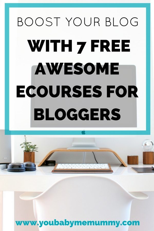 boost your blog with 7 free ecourses for bloggers
