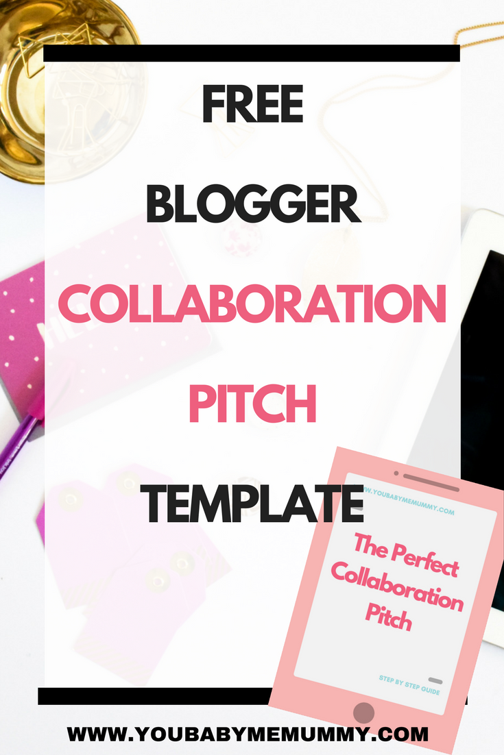 Do you fancy working with other bloggers? Not sure how to take the first steps? Free blogger joint venture pitch template